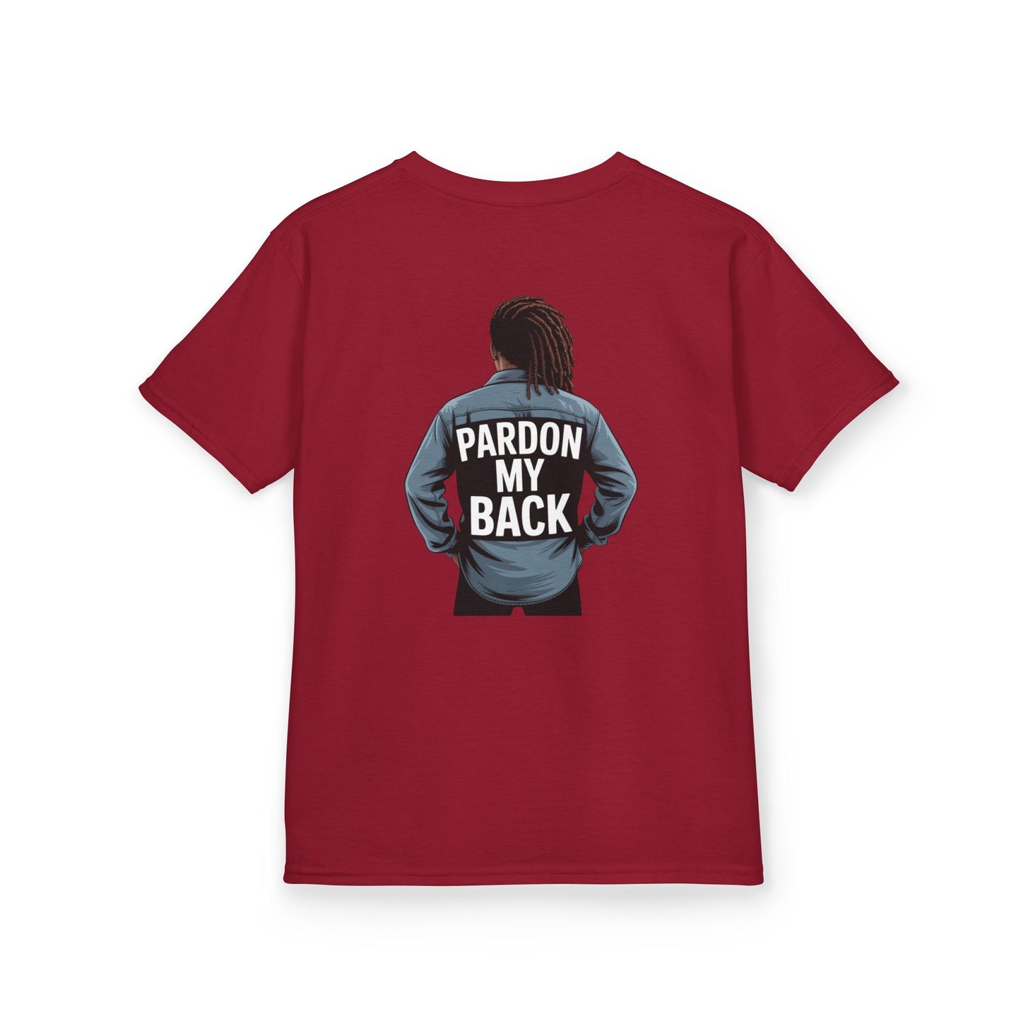 Pardon My Back Youth Graphic Kids Tee - T-Shirt So Sincere