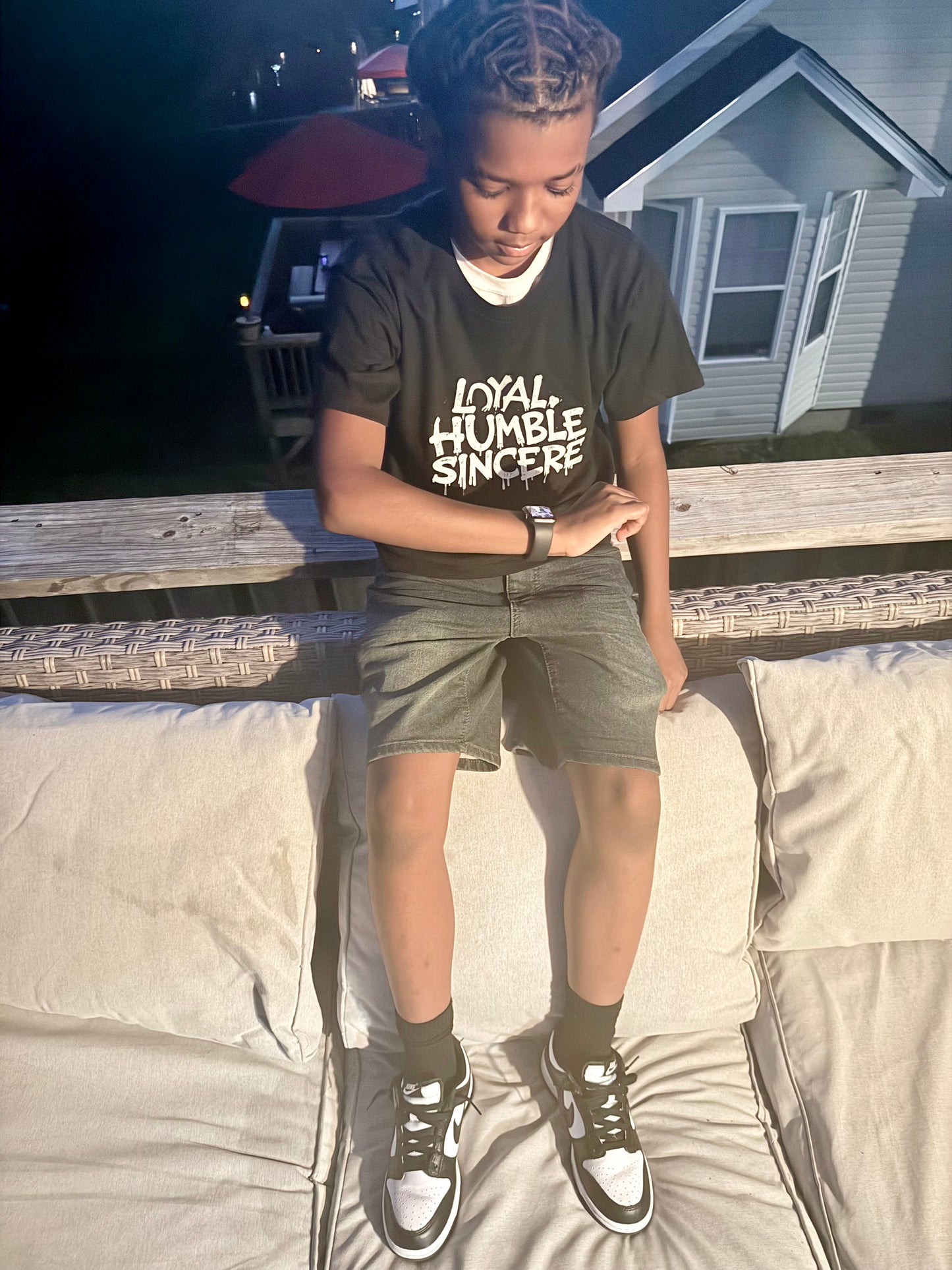 Kids Graphic Tee – So Sincere, Loyal, Humble, Sincere, Youth Streetwear