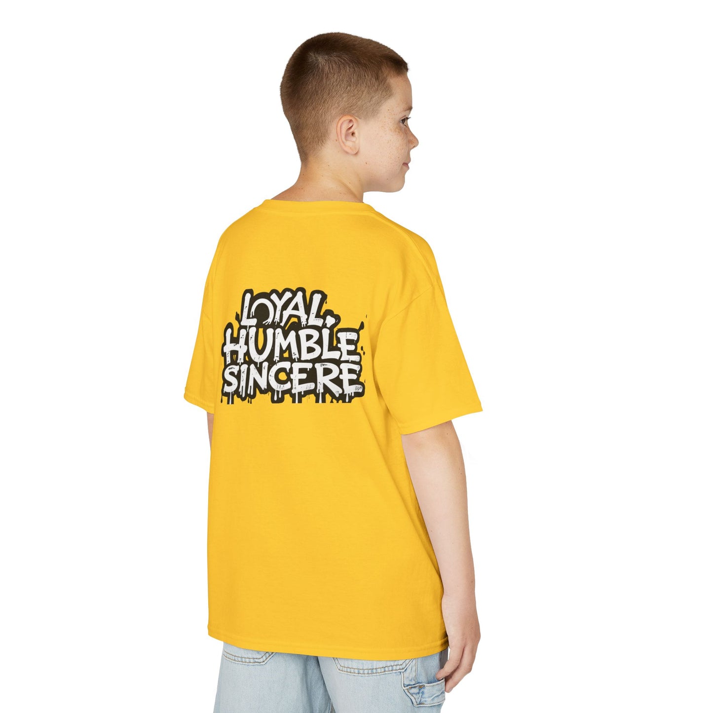 Kids Graphic Tee – So Sincere, Loyal, Humble, Sincere, Youth Streetwear
