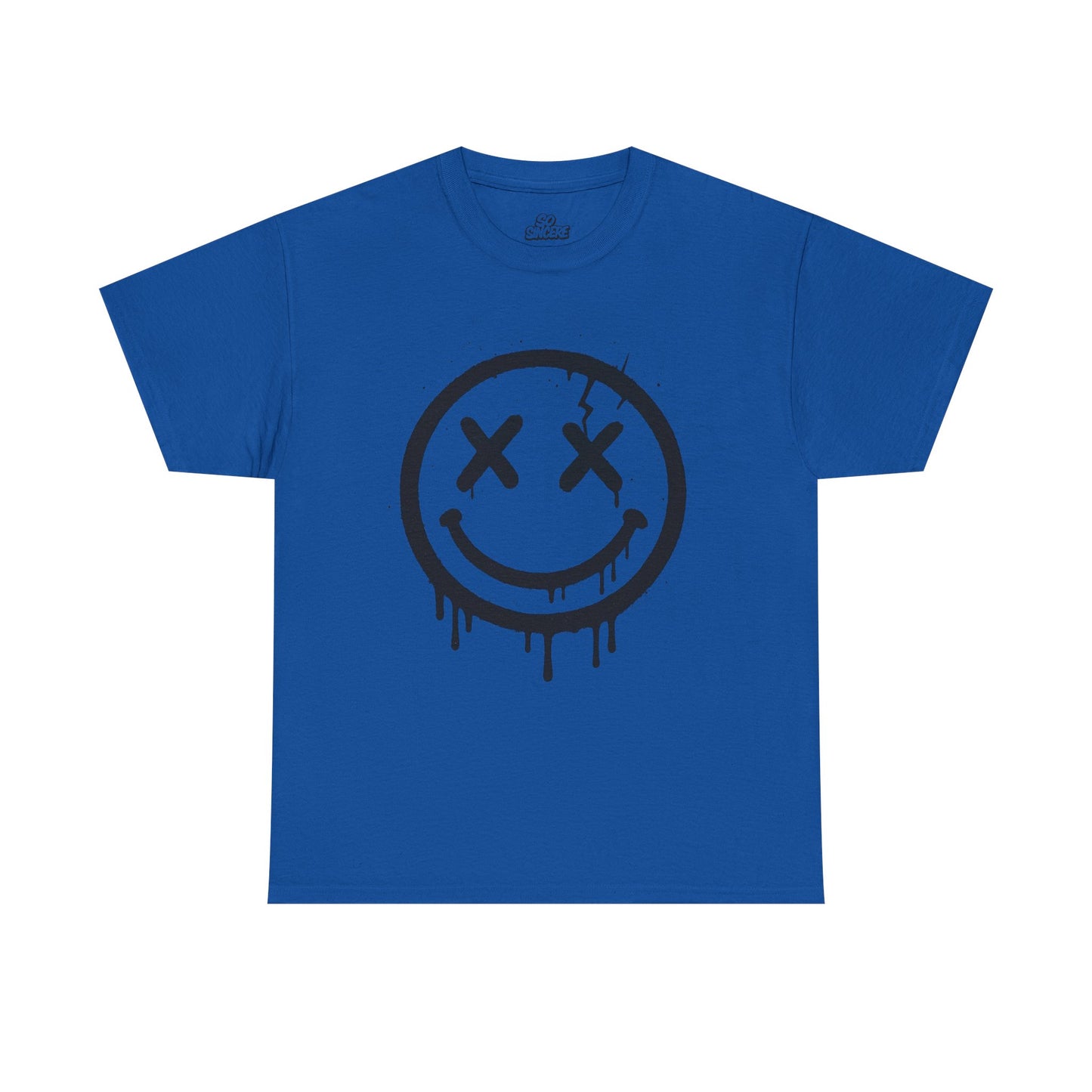 Smiley Face Unisex Heavy Cotton Tee