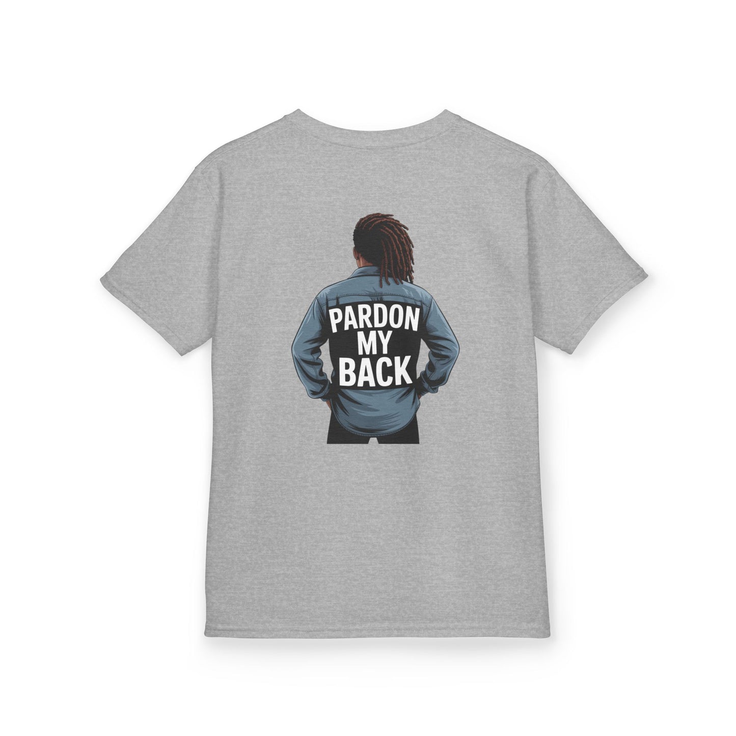 Pardon My Back Youth Graphic Kids Tee - T-Shirt So Sincere