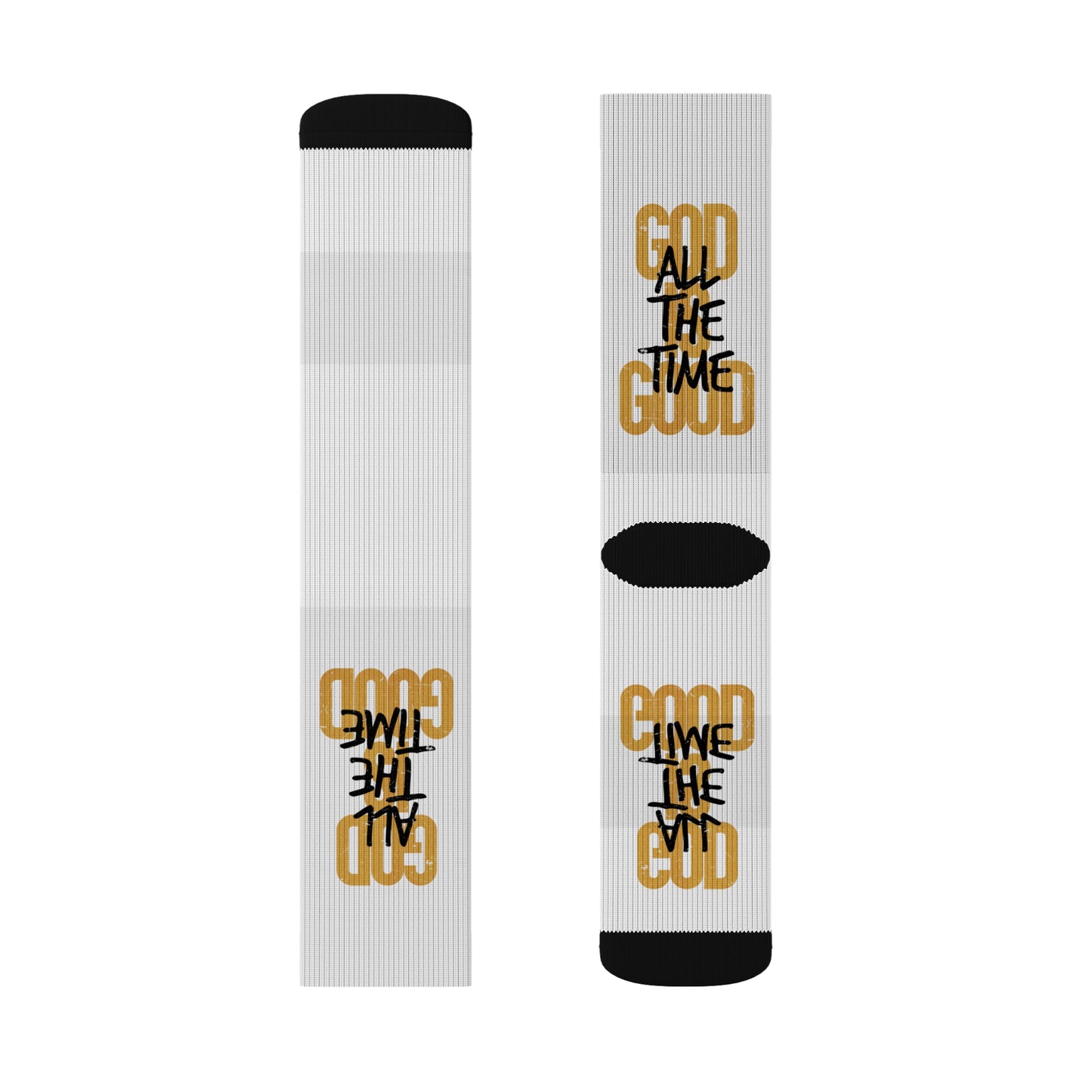 Inspirational God Is Good Socks