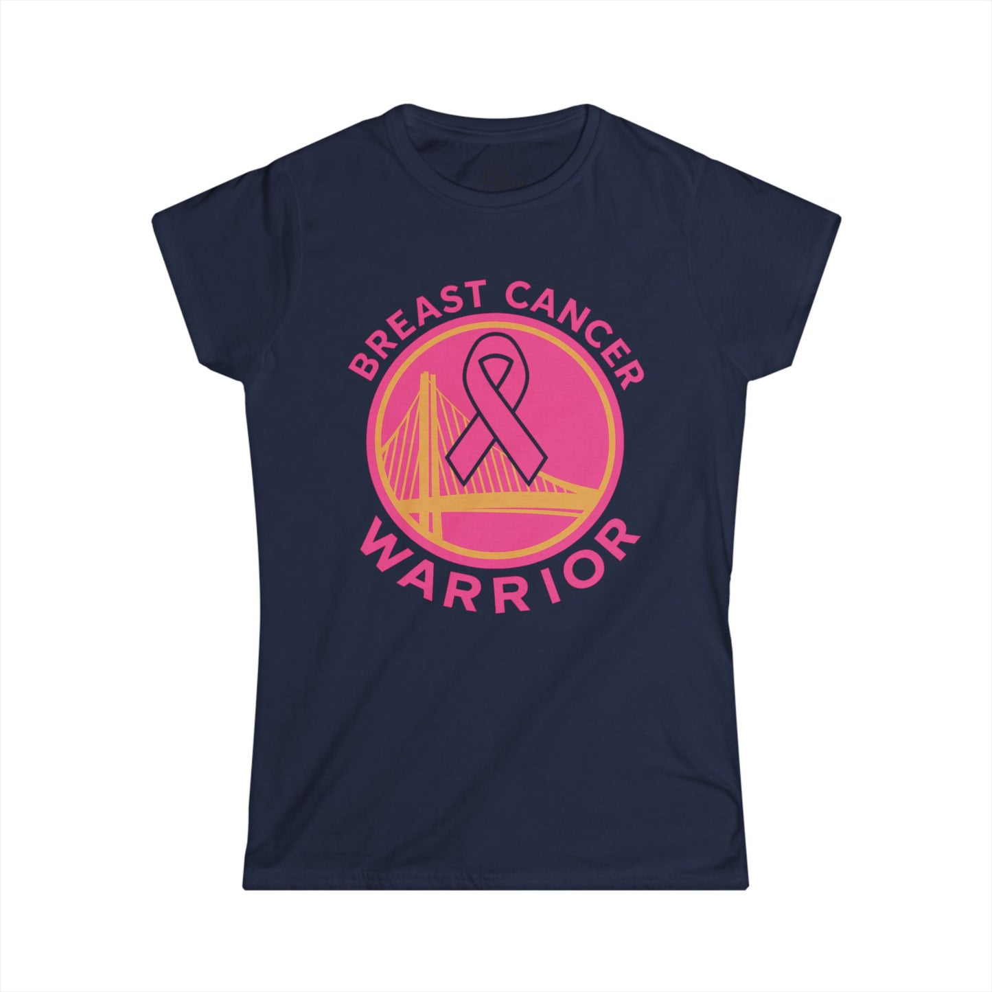 Women's Breast Cancer Warriors T-Shirt (Golden State) Support