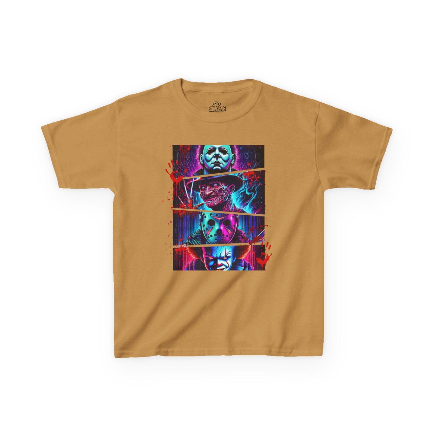 Kids Tee Michael Myers Freddy Jason It Halloween Shirt