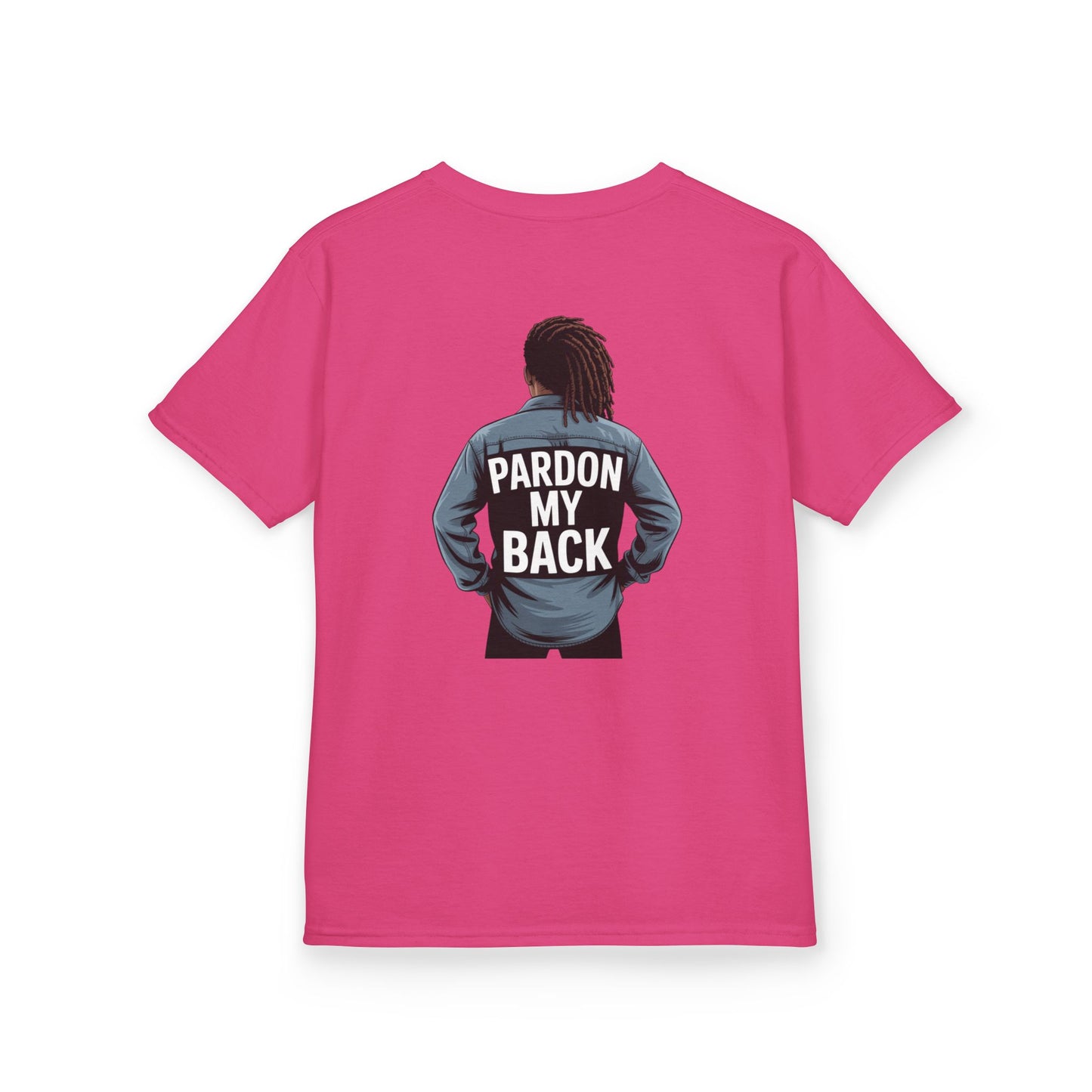 Pardon My Back Youth Graphic Kids Tee - T-Shirt So Sincere