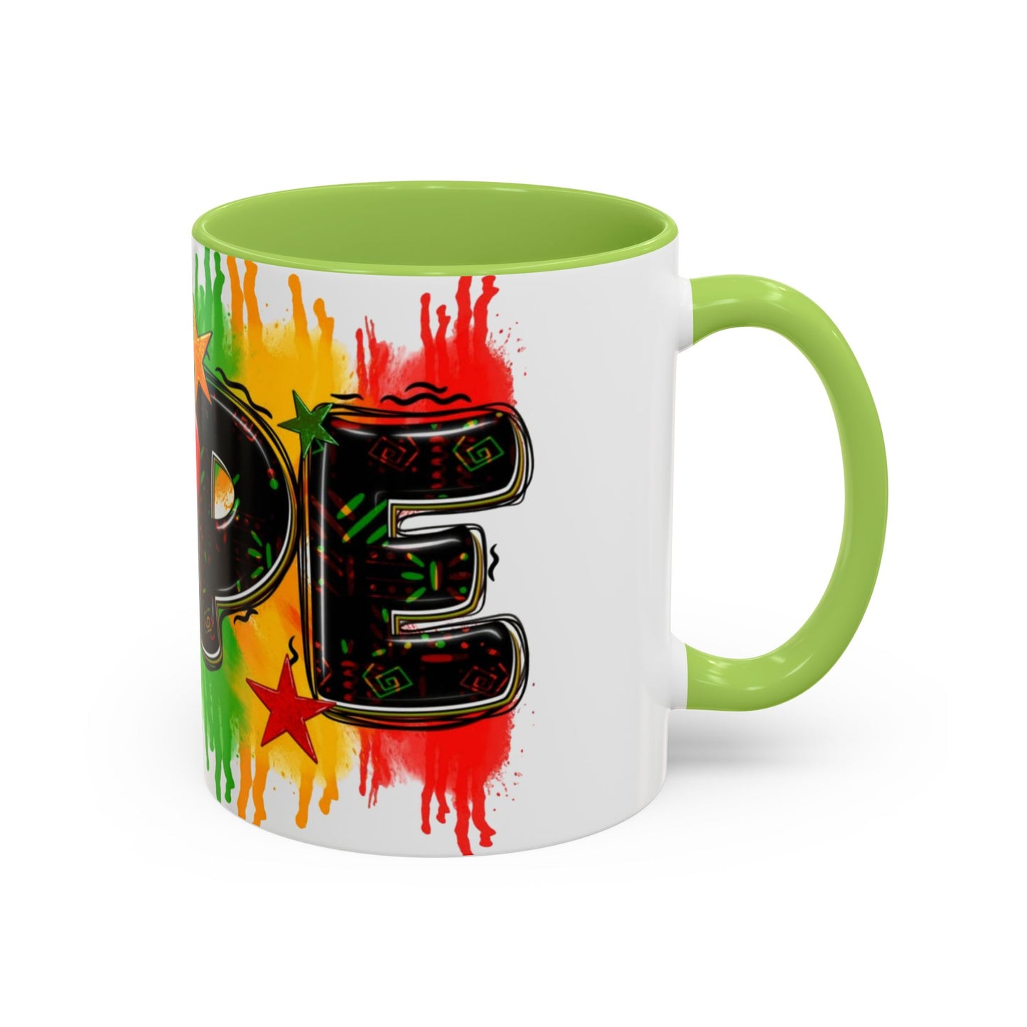 Empowered Accent Coffee Mug (Juneteenth)