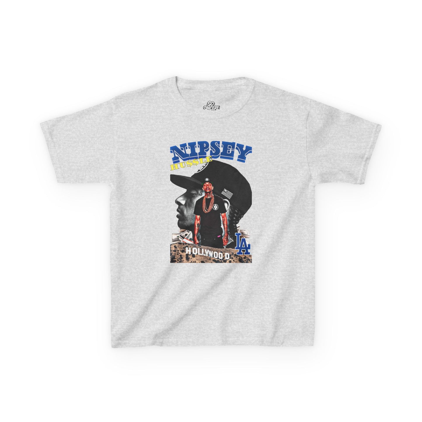 Nipsey Inspired Youth Hip-Hop Music Lover's Apparel T-Shirt