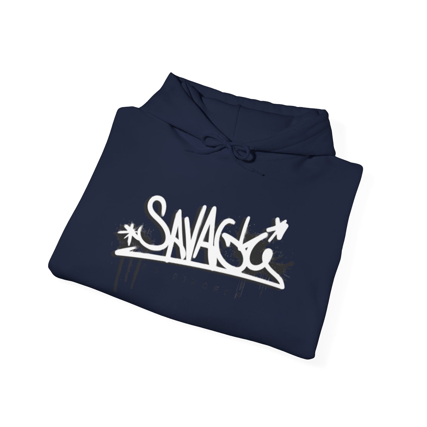 Flames Hooded Sweatshirt - Savage and Sincere Trendy Design