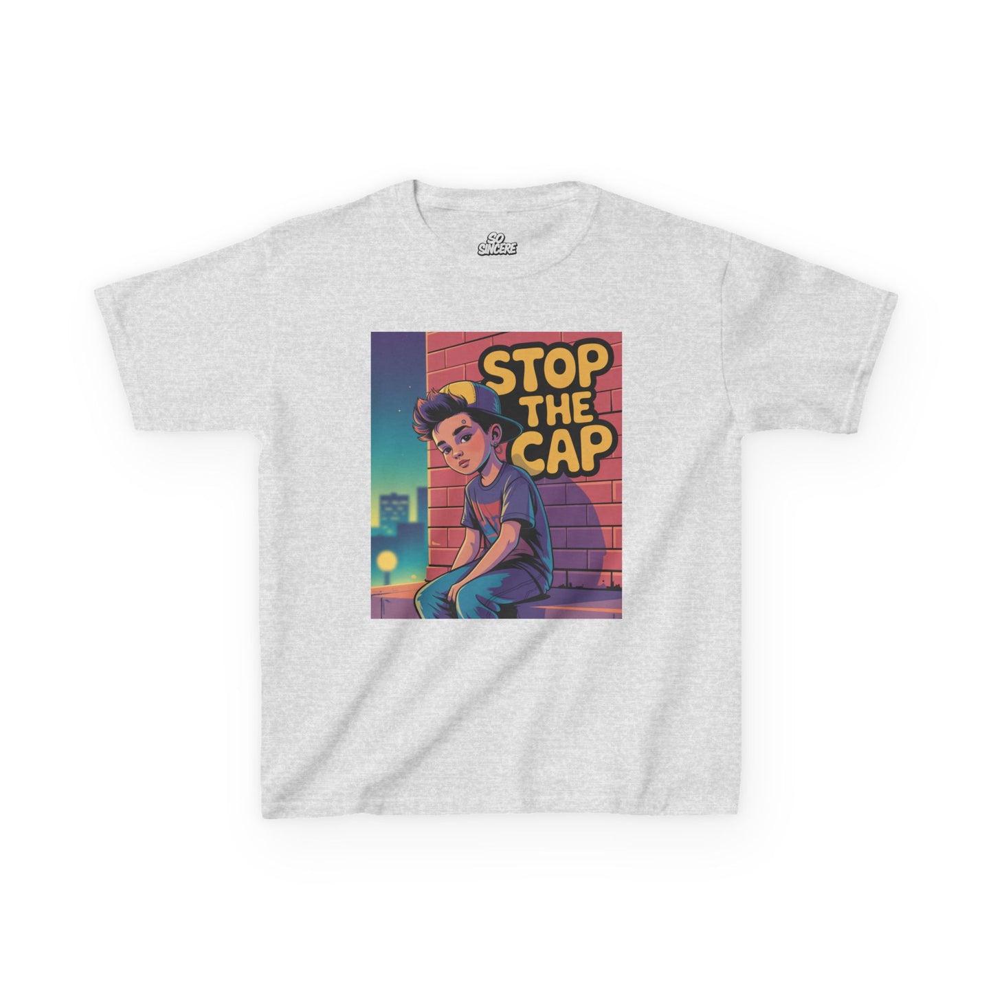 Kids Graphic Tee - Stop the Cap