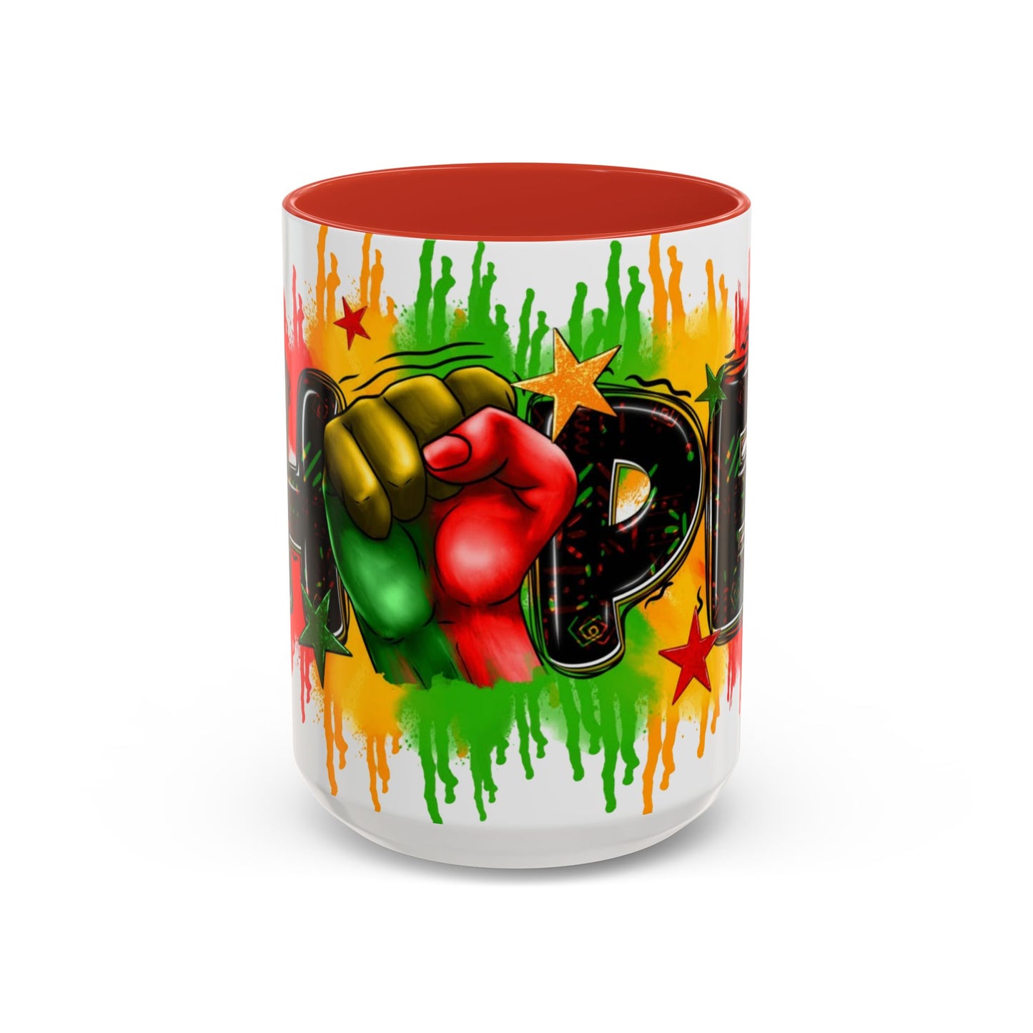 Empowered Accent Coffee Mug (Juneteenth)