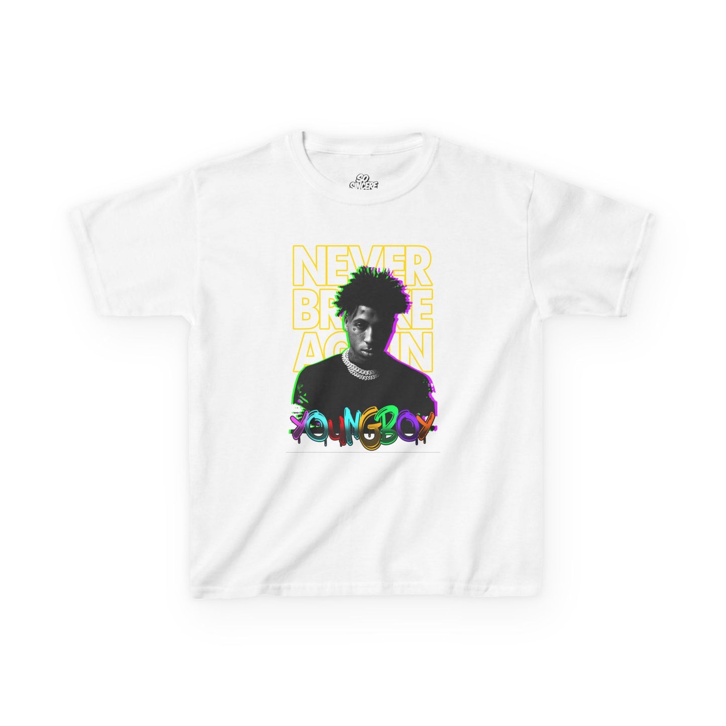 Never Broke Again Hip Hop Design Kids T-Shirt