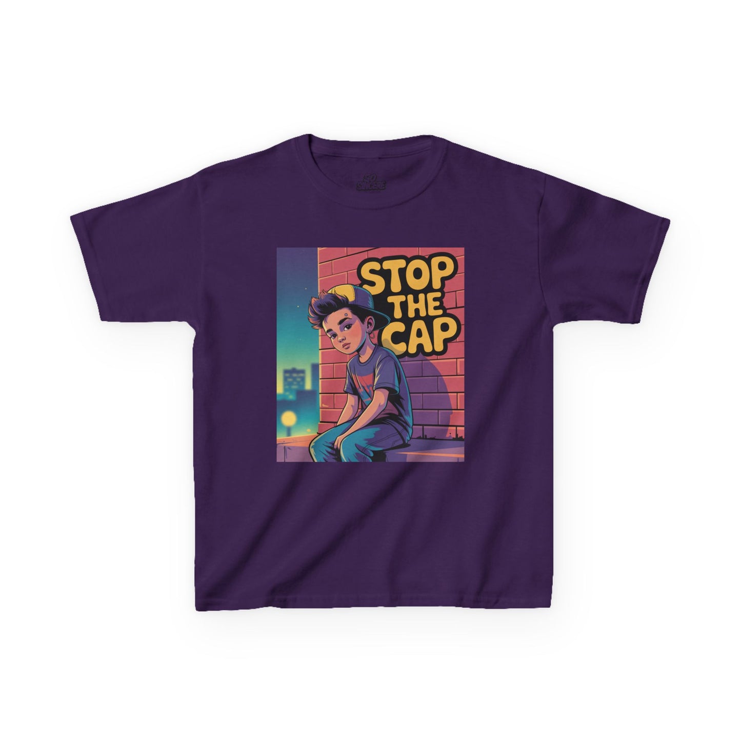 Kids Graphic Tee - Stop the Cap