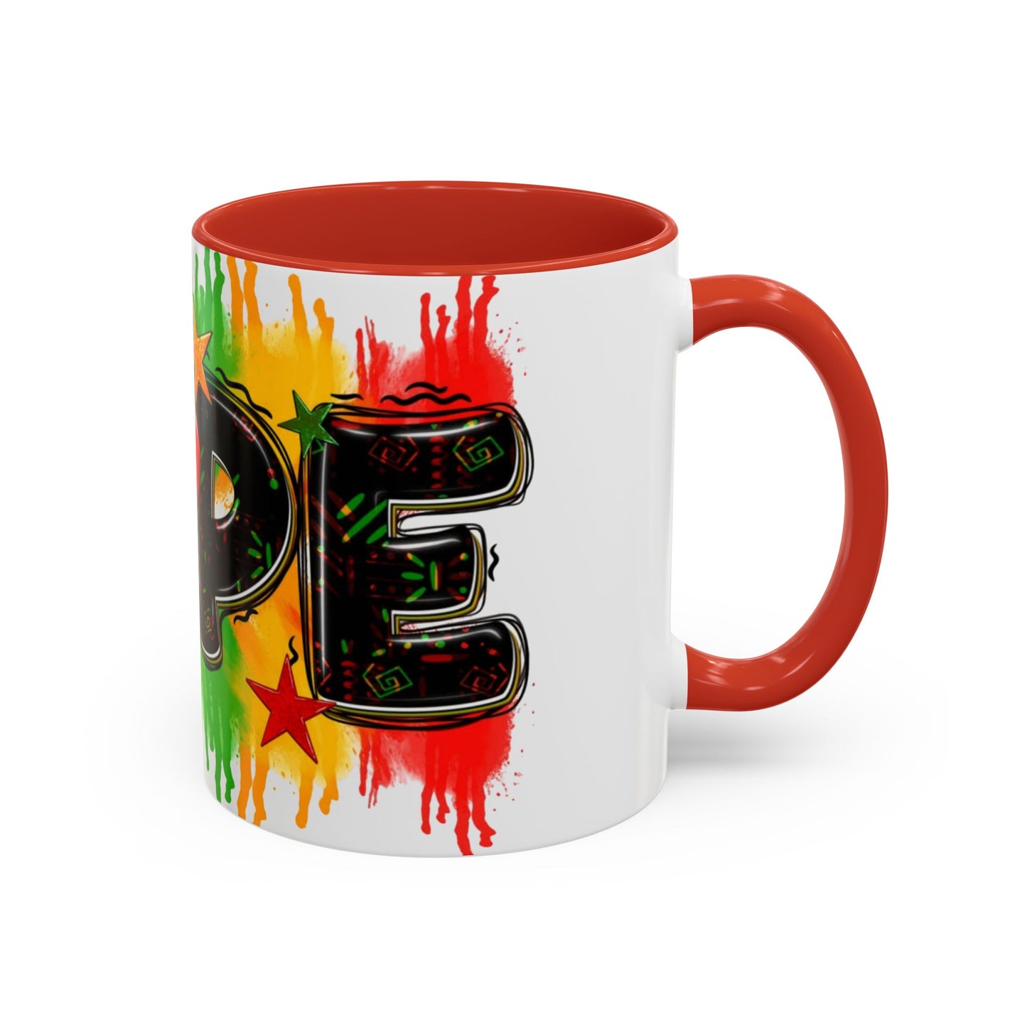 Empowered Accent Coffee Mug (Juneteenth)