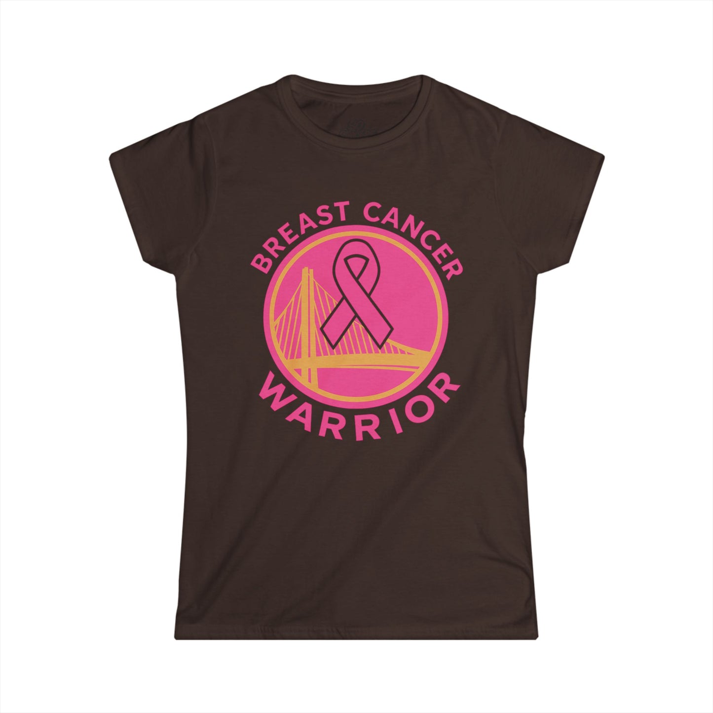 Women's Breast Cancer Warriors T-Shirt (Golden State) Support