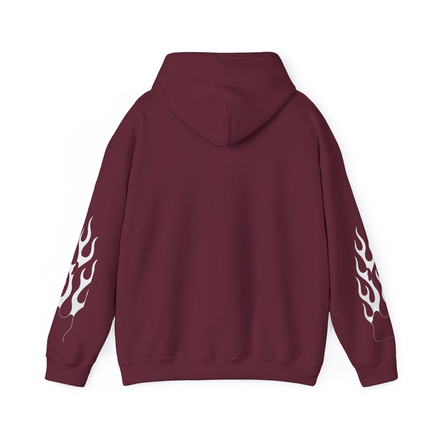 Flames Hooded Sweatshirt - Savage and Sincere Trendy Design