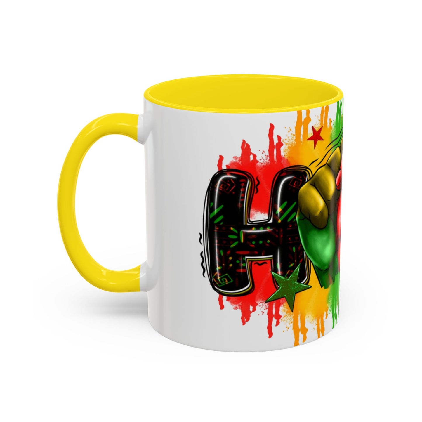 Empowered Accent Coffee Mug (Juneteenth)