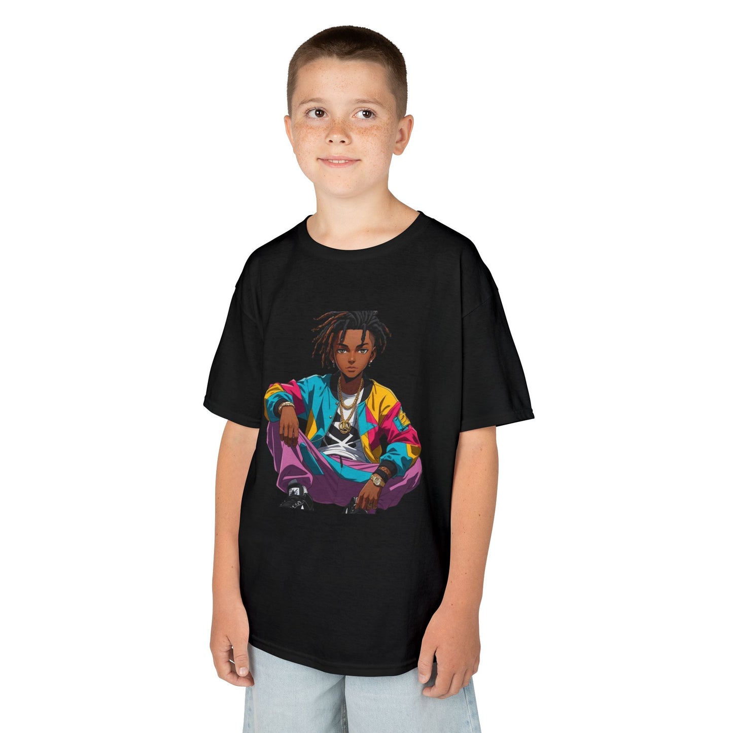 Kids Graphic Tee - Vibrant and Colorful Casual Wear for Boys and Girls