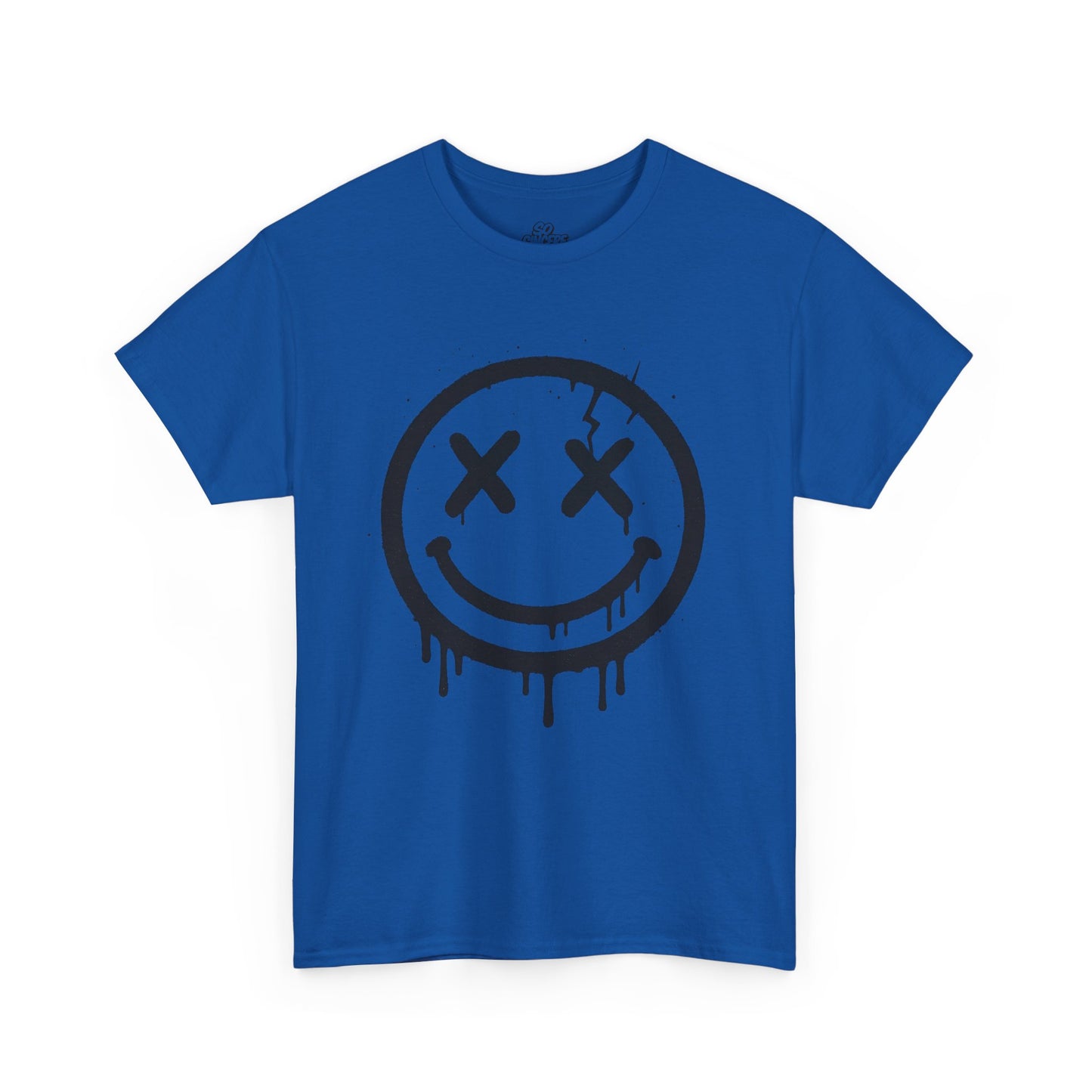 Smiley Face Unisex Heavy Cotton Tee