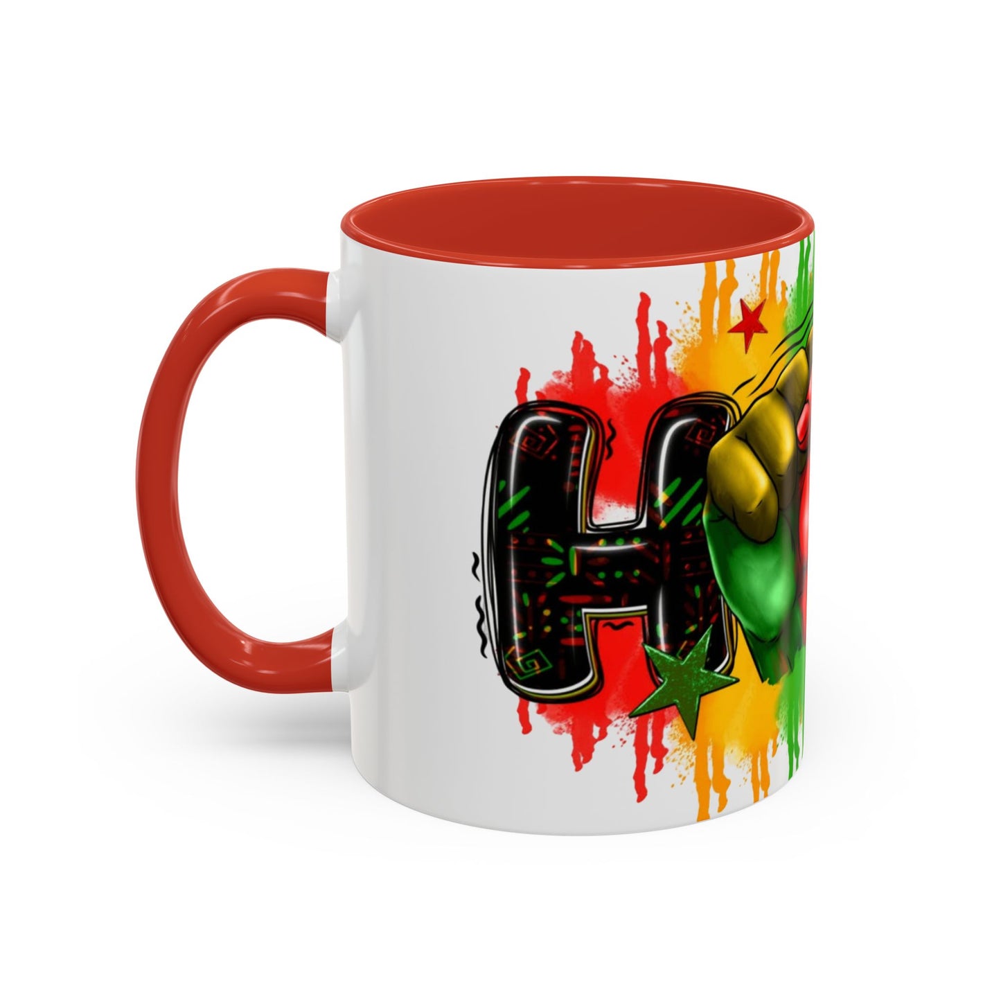 Empowered Accent Coffee Mug (Juneteenth)