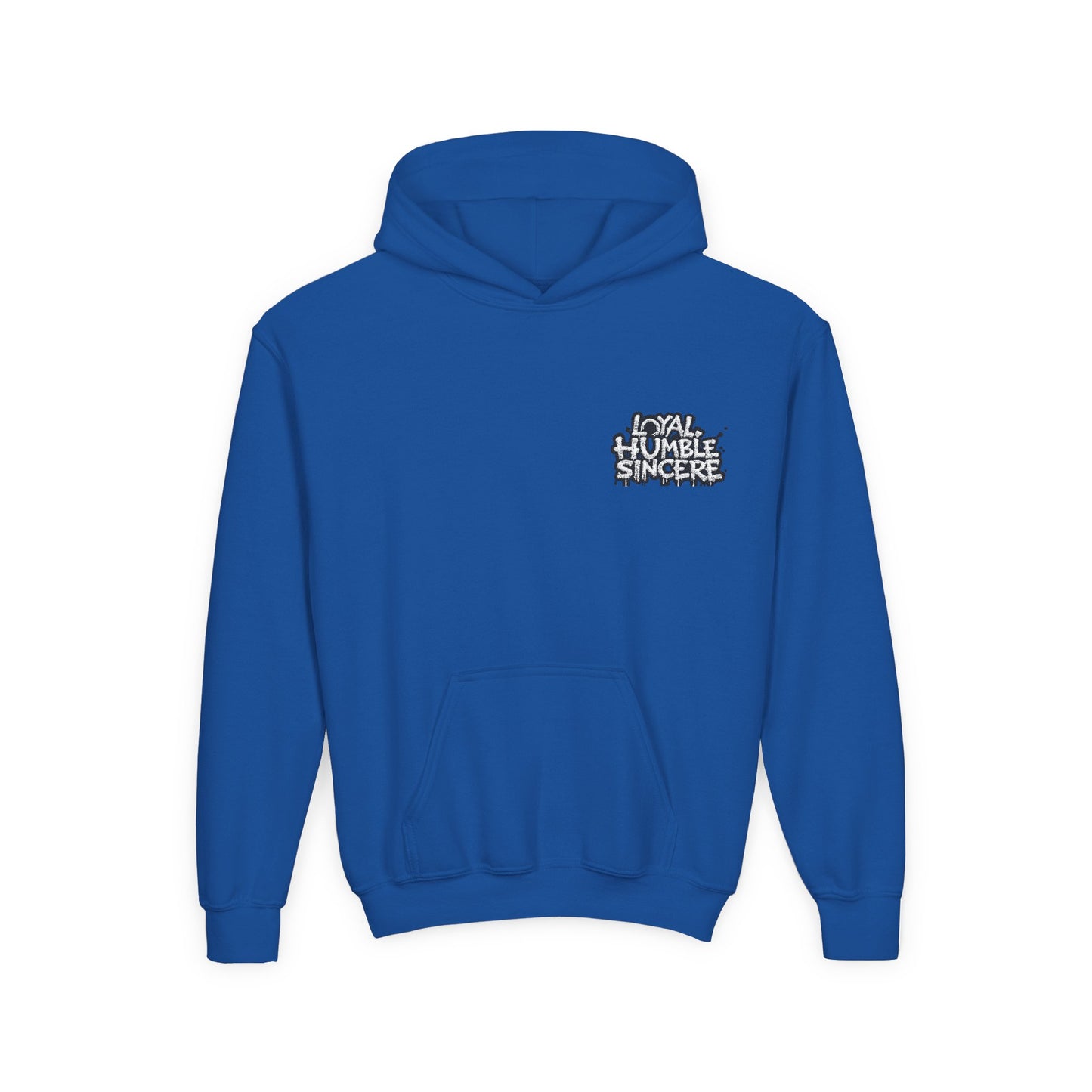 Youth Graphic Hoodie - Humble & Loyal Design, Teen Casual Wear and Gift Idea