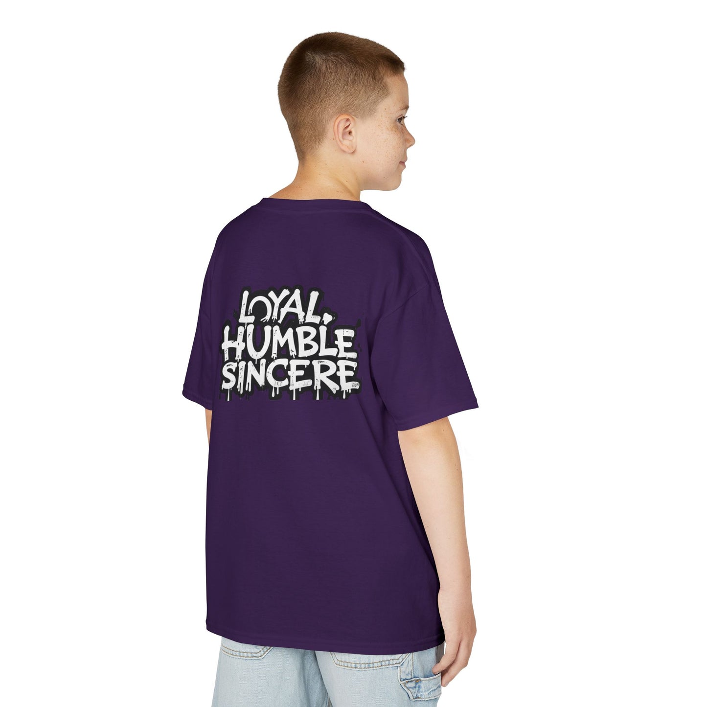 Kids Graphic Tee – So Sincere, Loyal, Humble, Sincere, Youth Streetwear