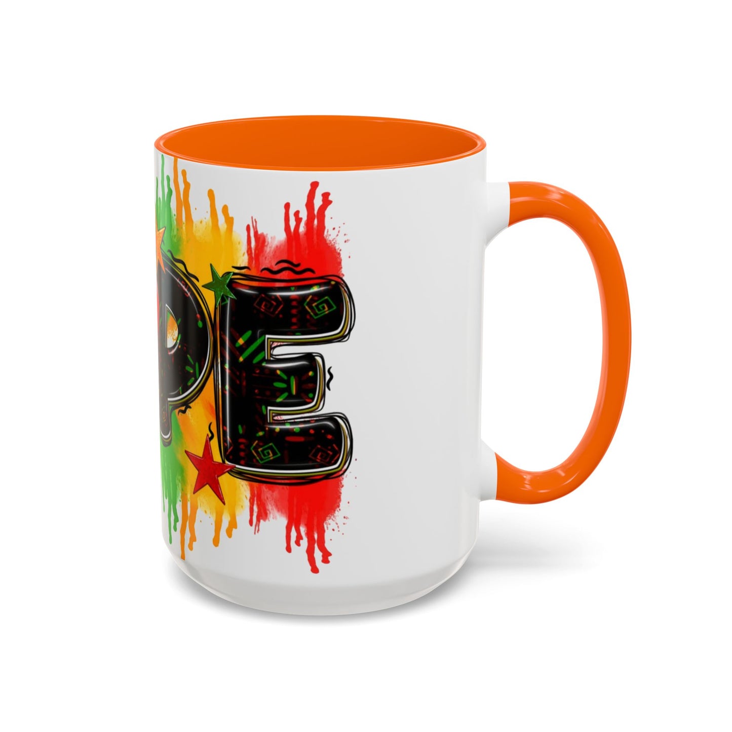 Empowered Accent Coffee Mug (Juneteenth)