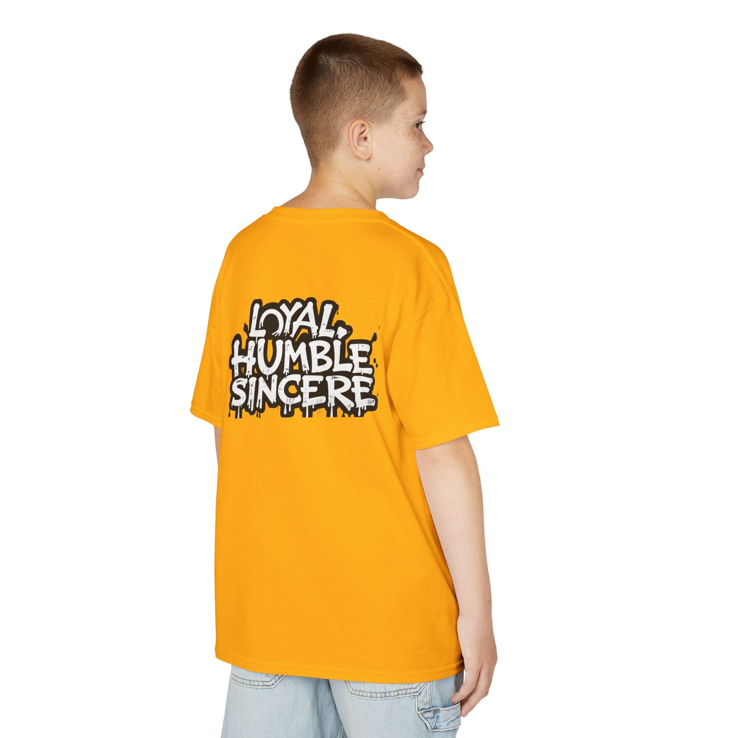 Kids Graphic Tee – So Sincere, Loyal, Humble, Sincere, Youth Streetwear