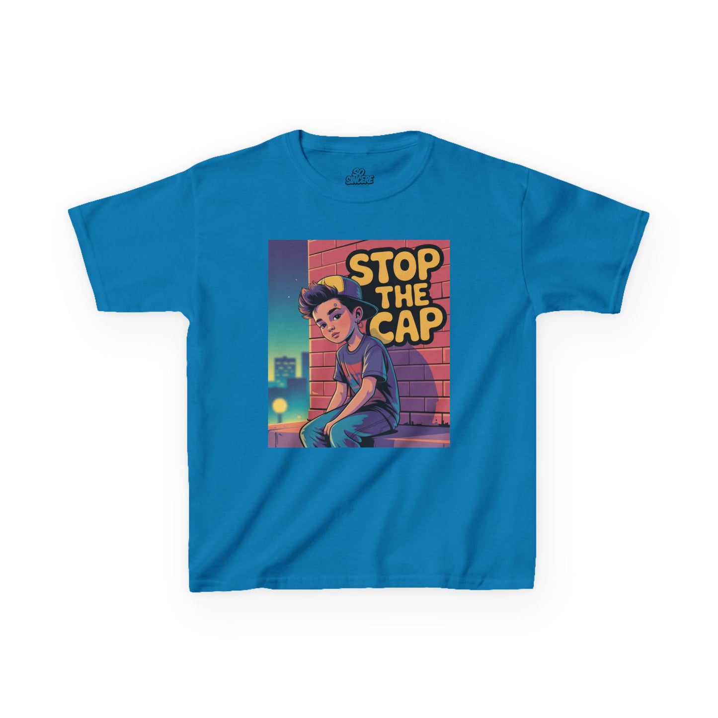 Kids Graphic Tee - Stop the Cap