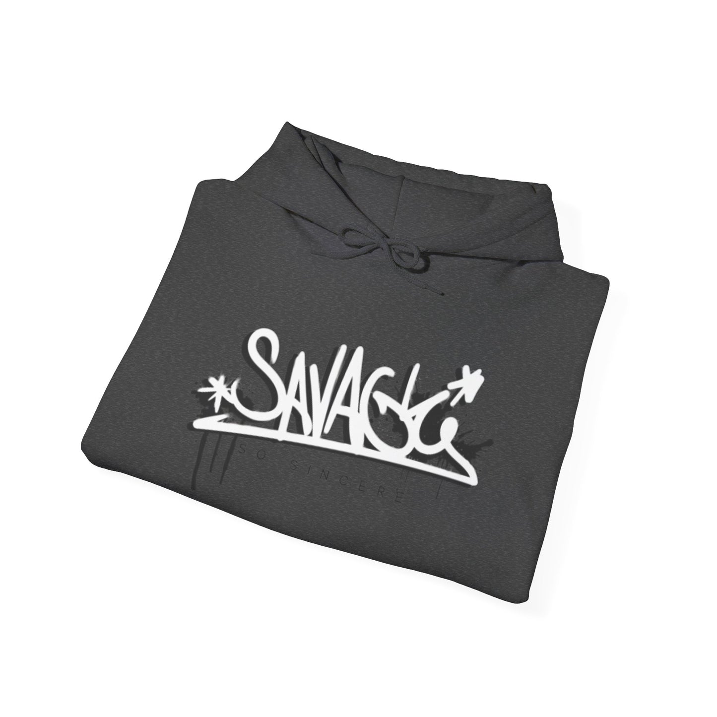 Flames Hooded Sweatshirt - Savage and Sincere Trendy Design