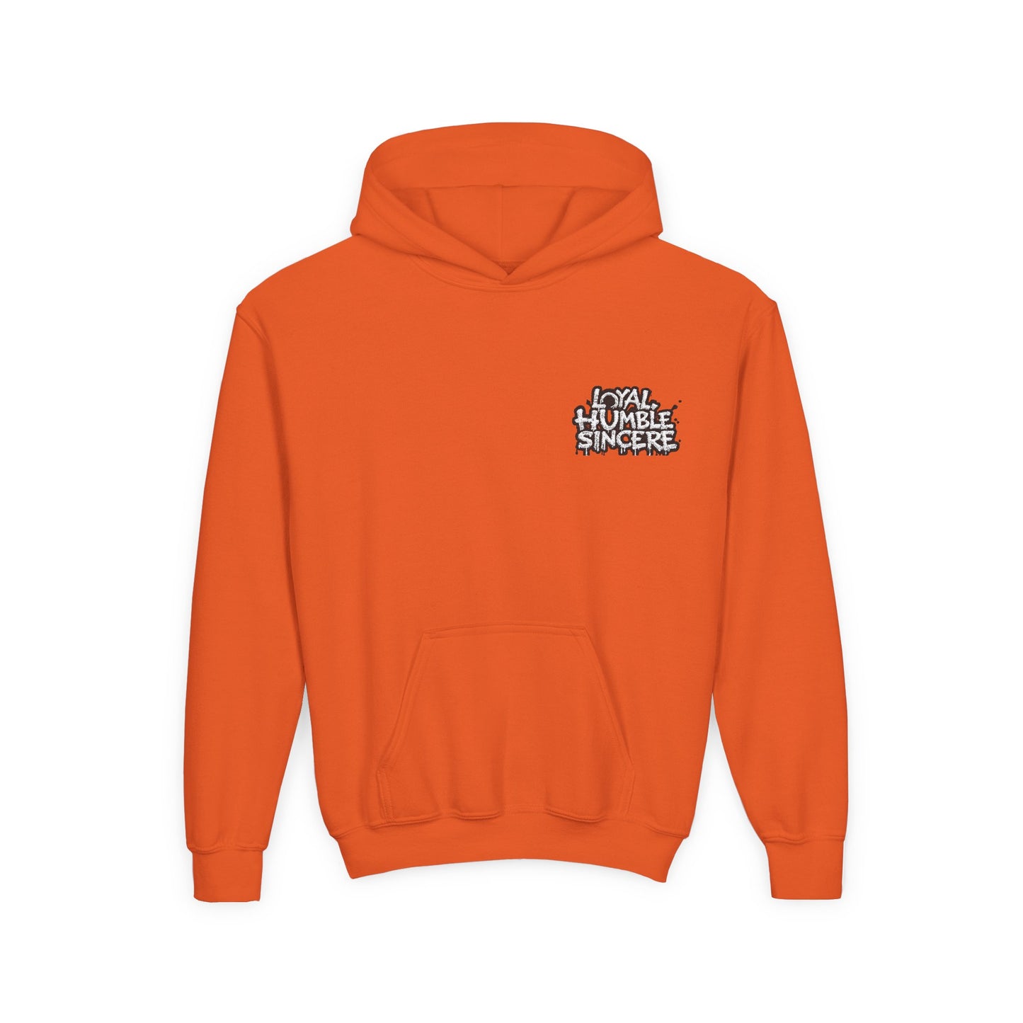 Youth Graphic Hoodie - Humble & Loyal Design, Teen Casual Wear and Gift Idea