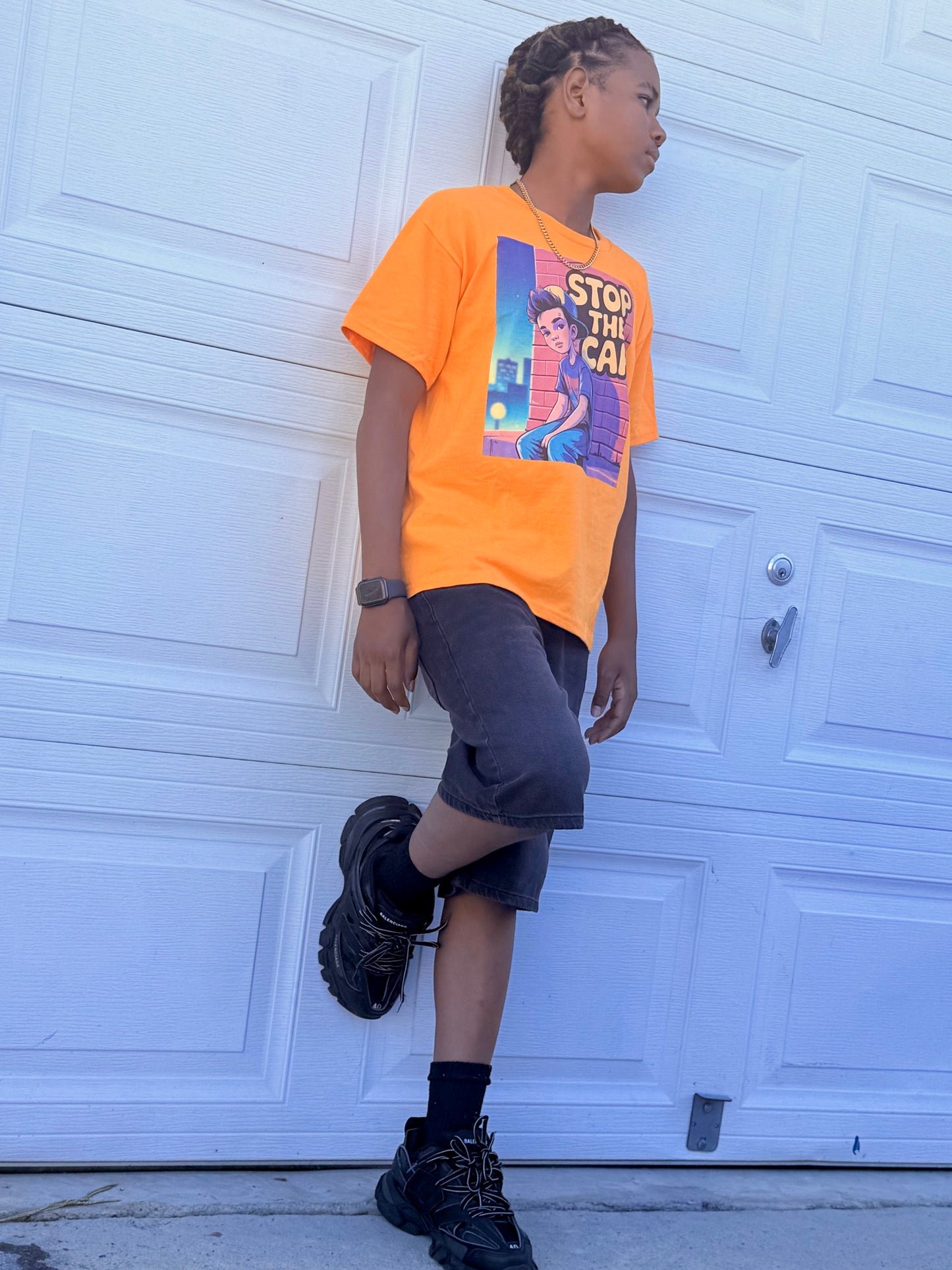 Kids Graphic Tee - Stop the Cap