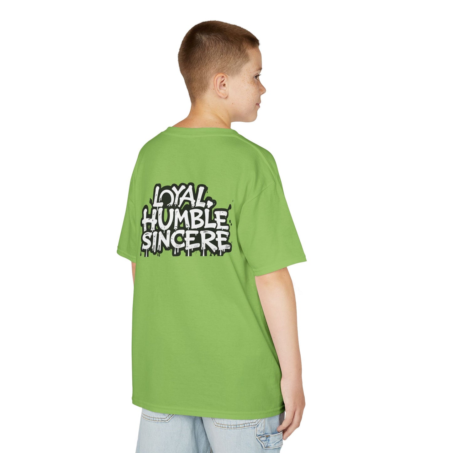 Kids Graphic Tee – So Sincere, Loyal, Humble, Sincere, Youth Streetwear