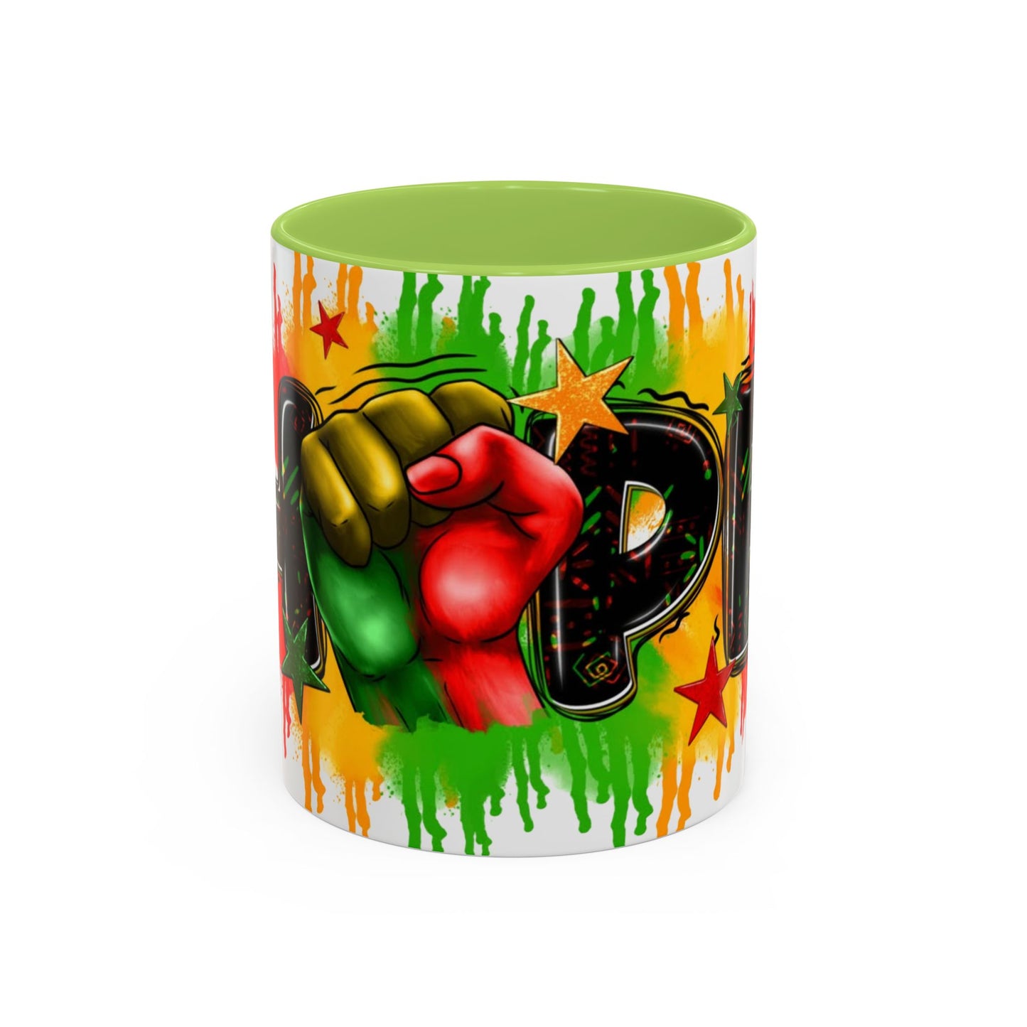 Empowered Accent Coffee Mug (Juneteenth)