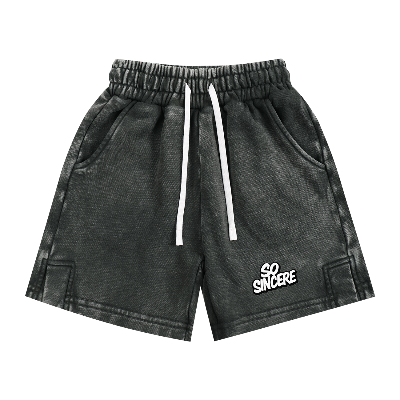 So Sincere,Washed,Trendy shorts