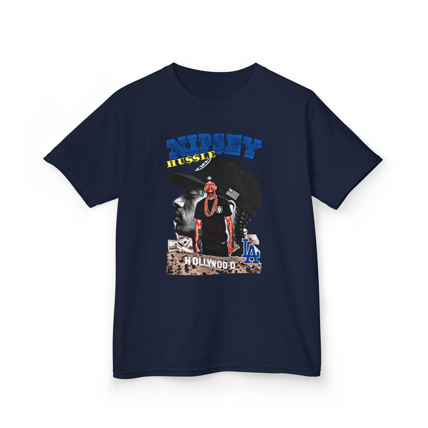 Nipsey Inspired Youth Hip-Hop Music Lover's Apparel T-Shirt
