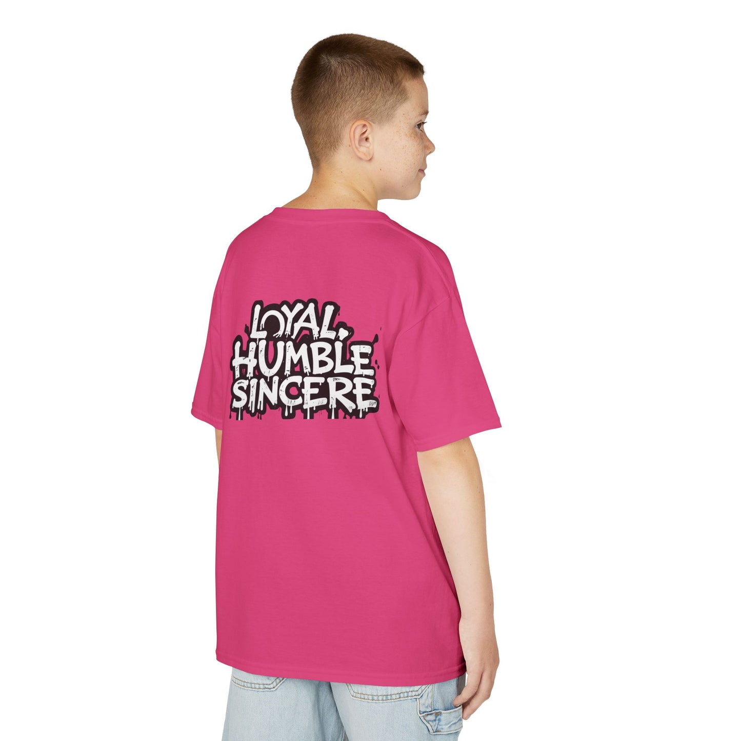 Kids Graphic Tee – So Sincere, Loyal, Humble, Sincere, Youth Streetwear