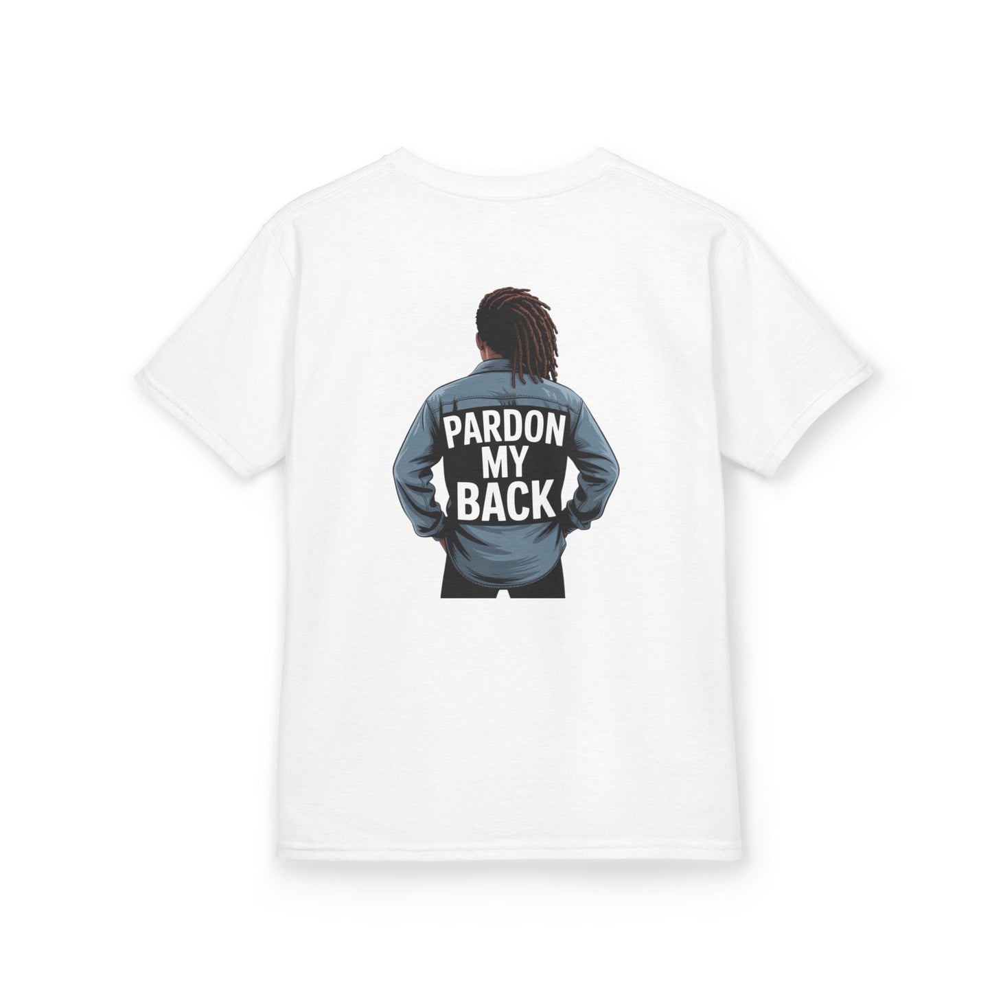 Pardon My Back Youth Graphic Kids Tee - T-Shirt So Sincere