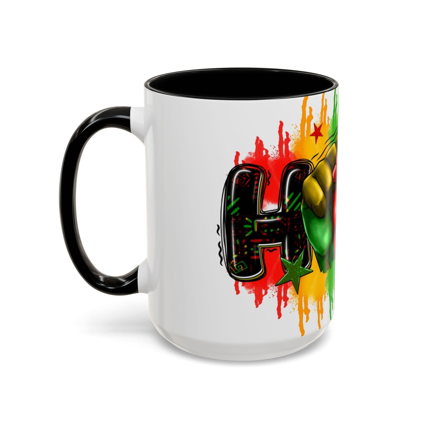 Empowered Accent Coffee Mug (Juneteenth)