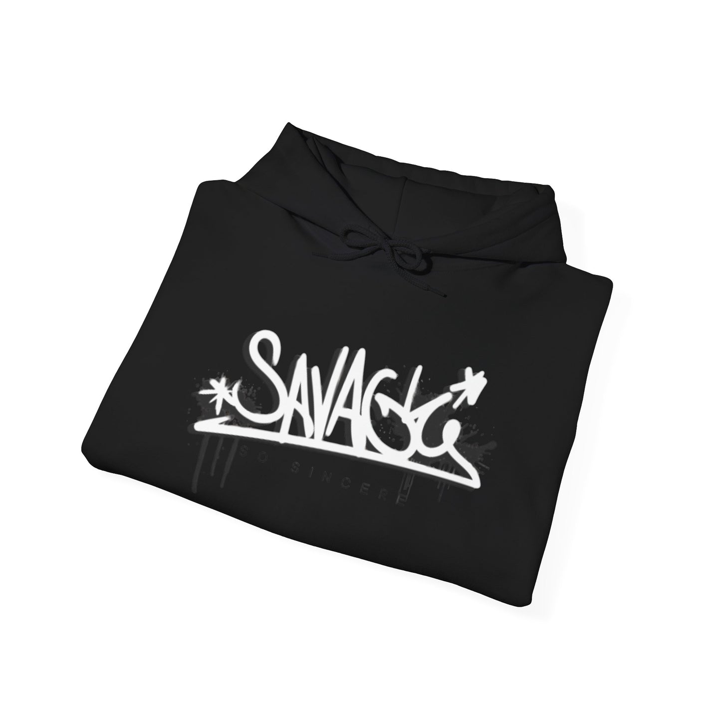 Flames Hooded Sweatshirt - Savage and Sincere Trendy Design
