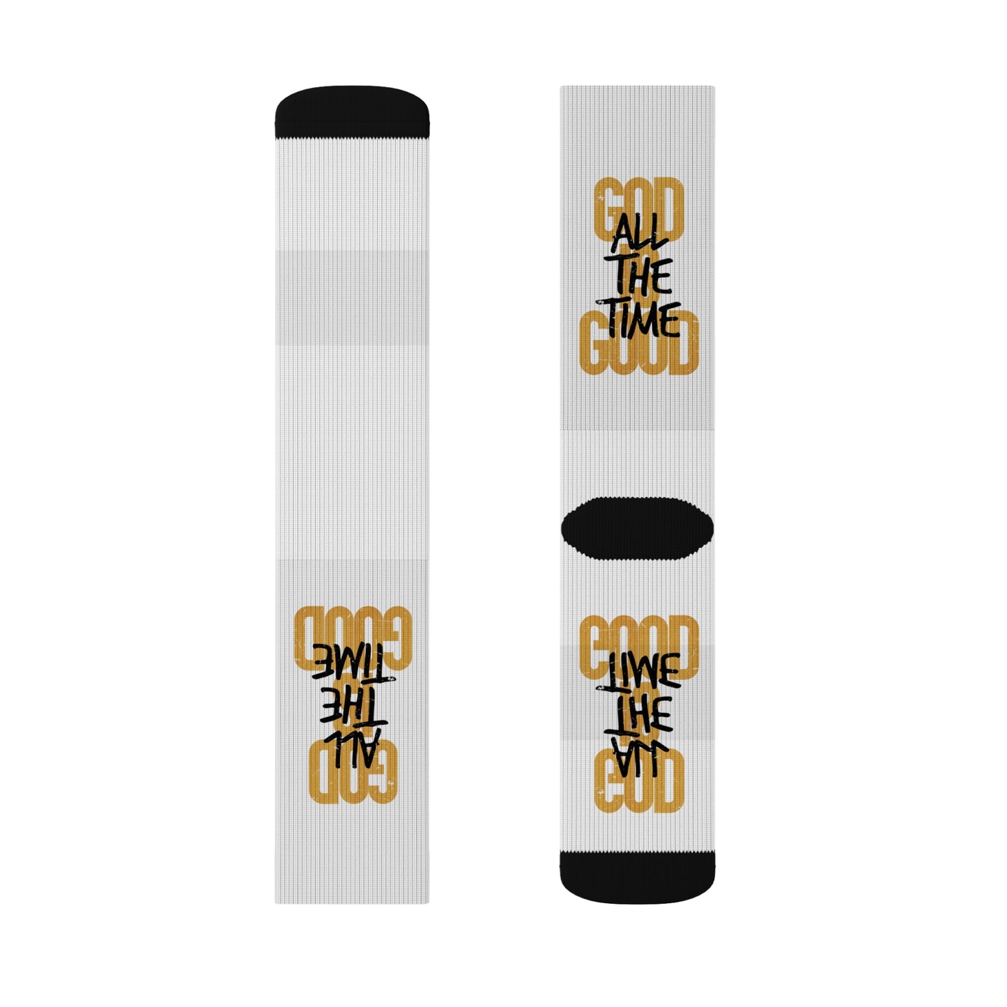 Inspirational God Is Good Socks