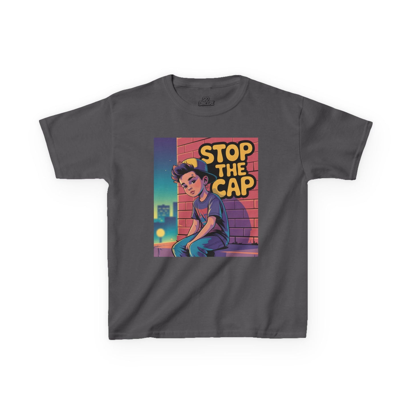 Kids Graphic Tee - Stop the Cap