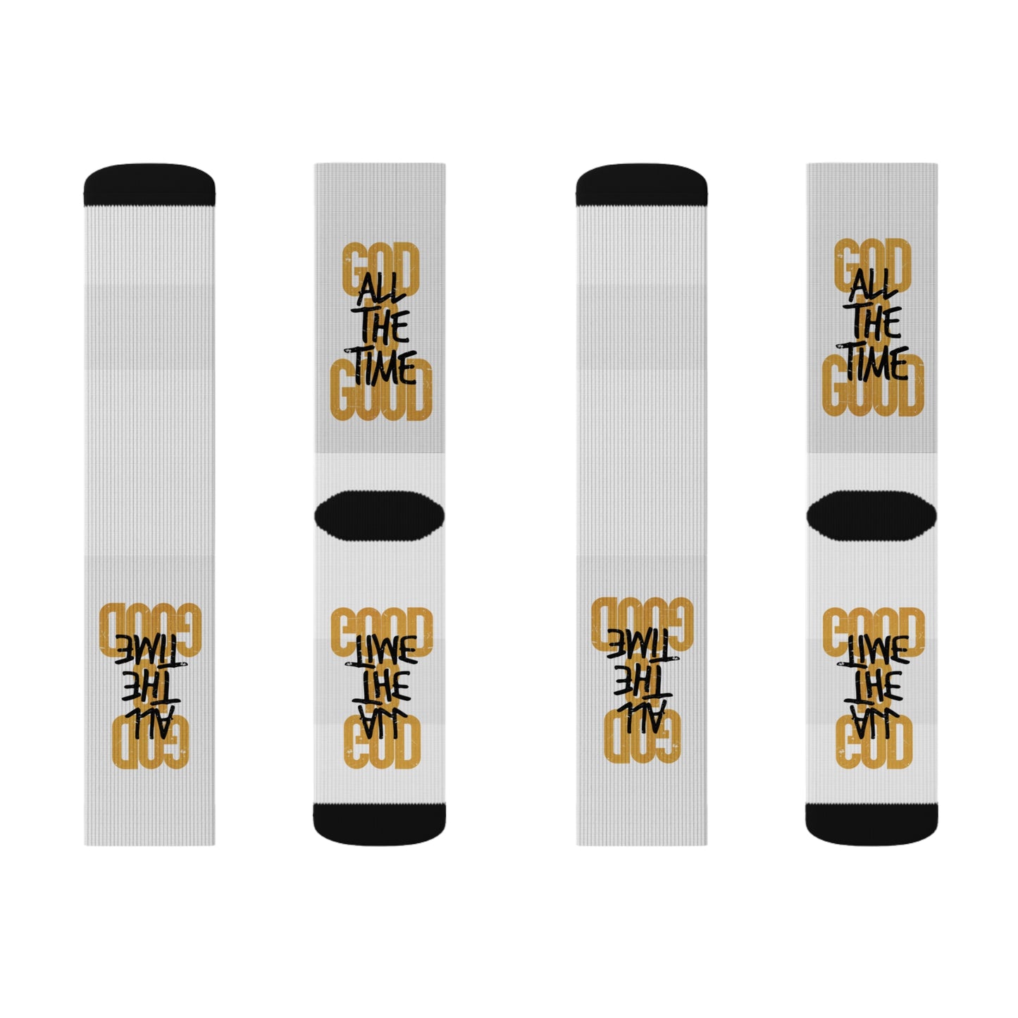 Inspirational God Is Good Socks