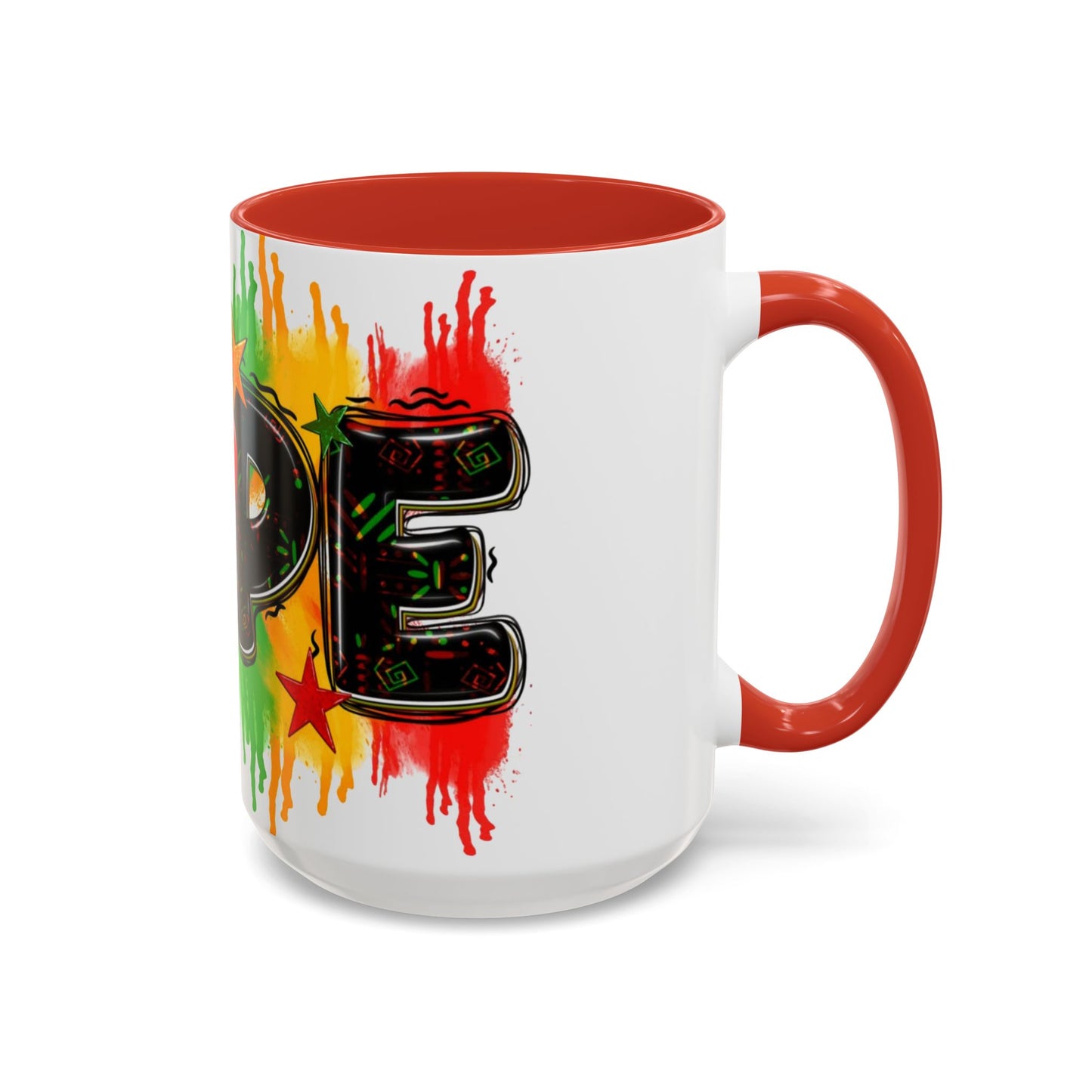 Empowered Accent Coffee Mug (Juneteenth)