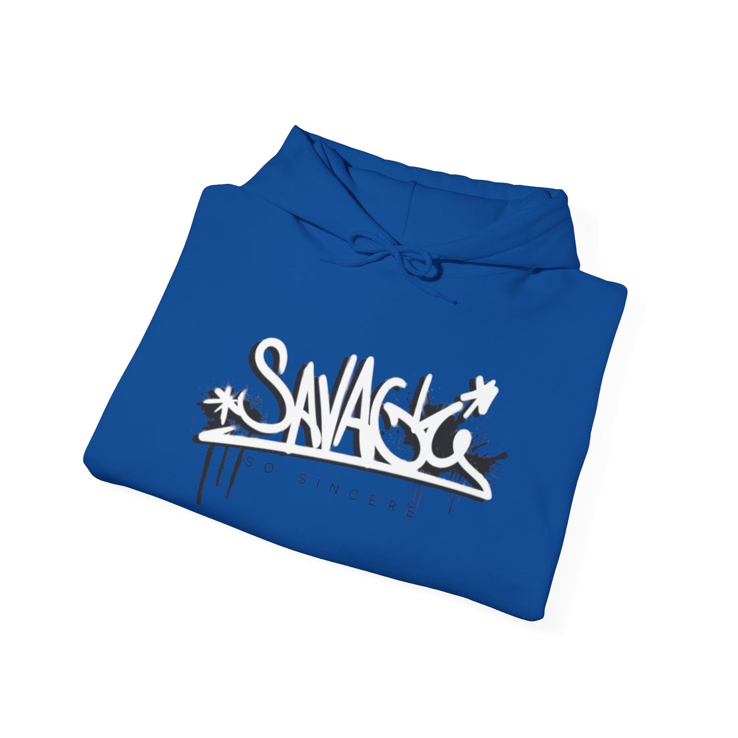 Flames Hooded Sweatshirt - Savage and Sincere Trendy Design