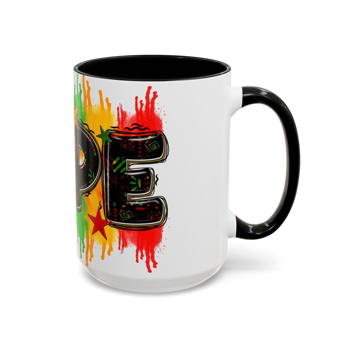 Empowered Accent Coffee Mug (Juneteenth)