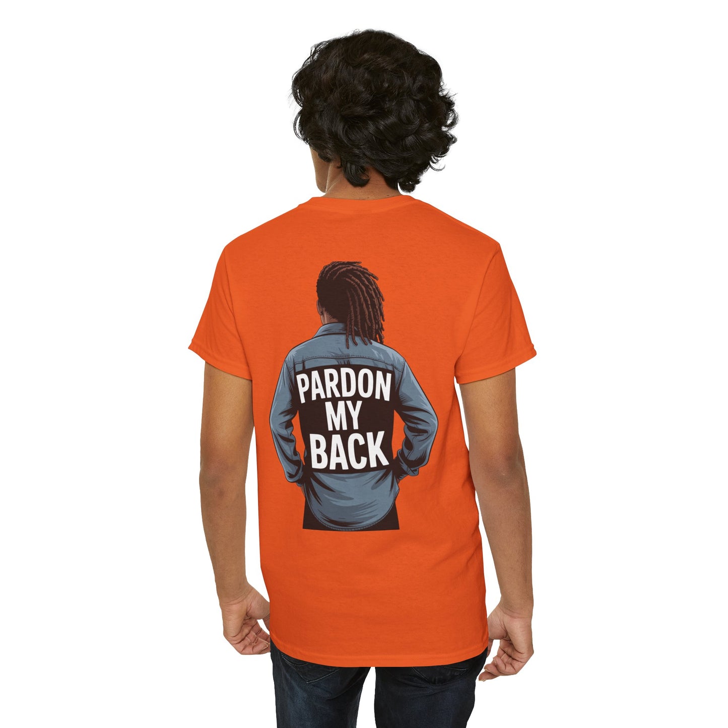 Unisex Graphic Tee - Go Sincere, Pardon My Back