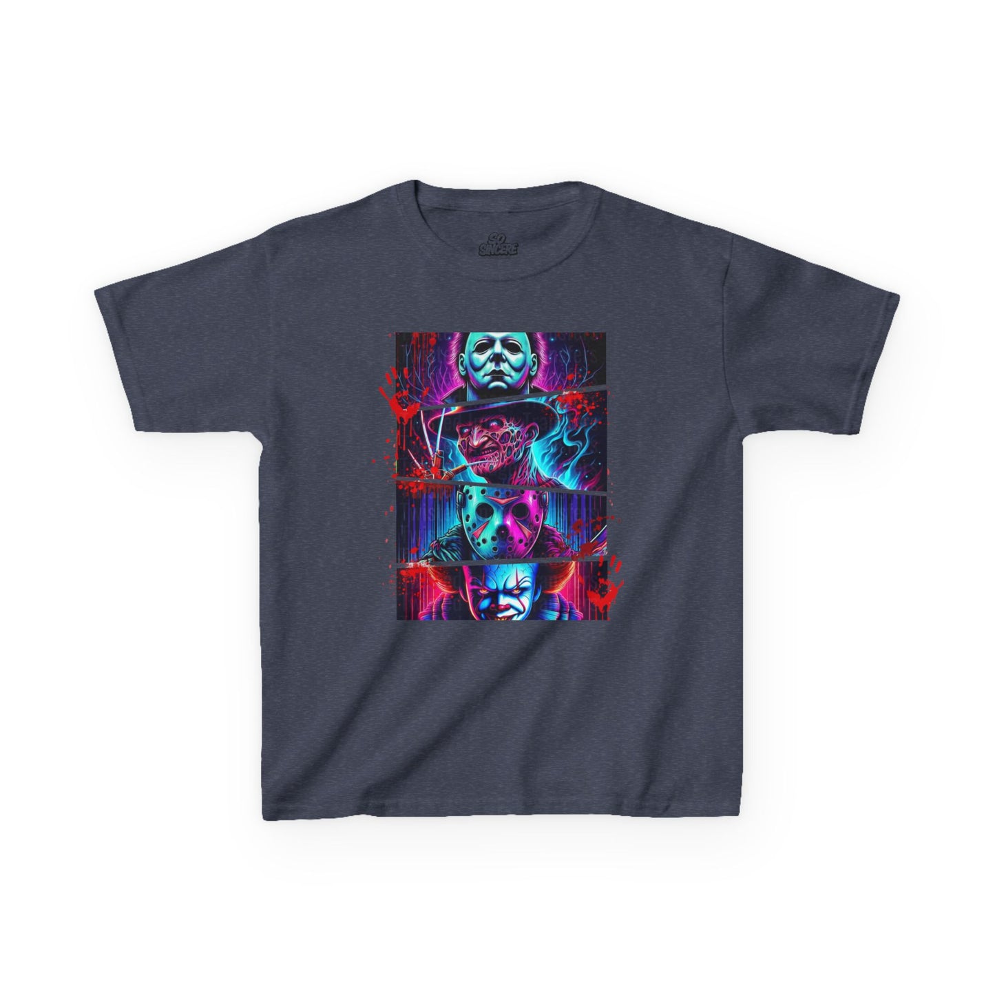 Kids Tee Michael Myers Freddy Jason It Halloween Shirt