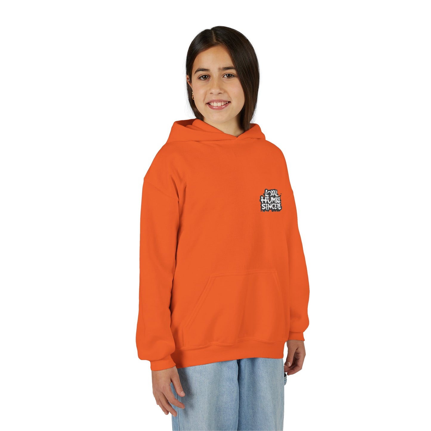 Youth Graphic Hoodie - Humble & Loyal Design, Teen Casual Wear and Gift Idea