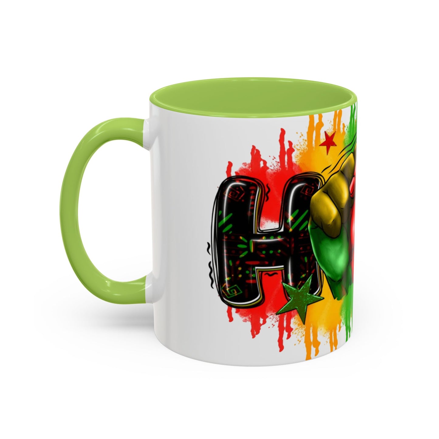 Empowered Accent Coffee Mug (Juneteenth)