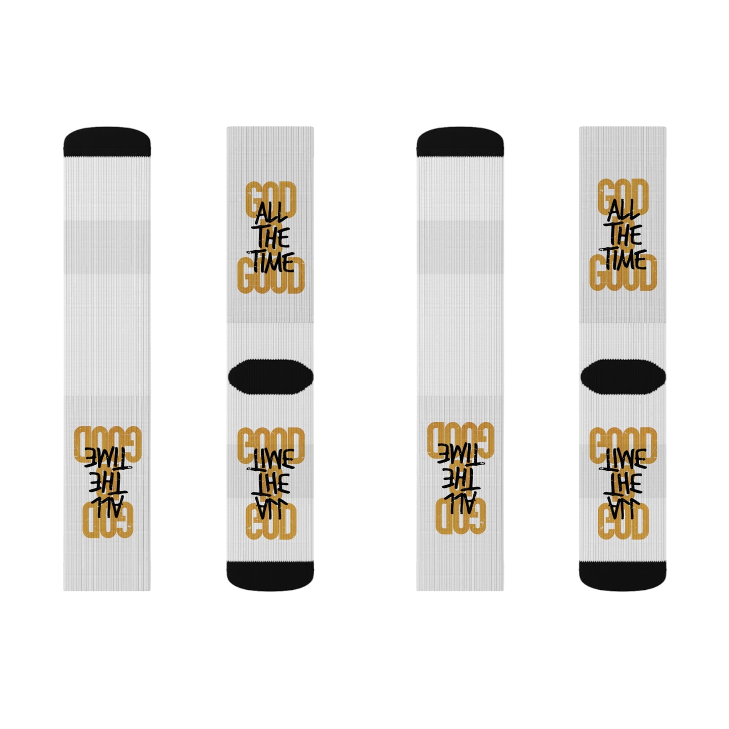 Inspirational God Is Good Socks